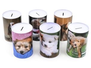 Opakowanie Skarbonka metalowa Zwierzaki mix