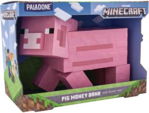 Skarbonka Minecraft Świnka. Wydawca: PALADONE. Multiszop.pl Opakowanie Skarbonka Minecraft Świnka