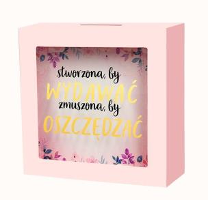 Opakowanie Skarbonka stworzona by wydawać