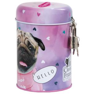 Opakowanie Skarbonka z kłódką Cleo i Frank 36 pies