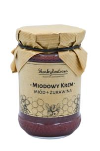 Zdjęcie produktu Skarby Roztocza Miód z żurawiną 370g