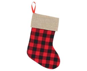 Opakowanie Skarpeta świąteczna czerwono-czarna rozm. 40,5cm