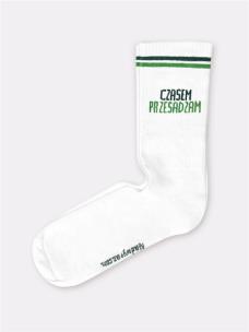 Skarpety czasem przesdzam białe 41-46. Wydawca: Nadwyraz. Multiszop.pl Opakowanie Skarpety czasem przesdzam białe 41-46