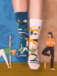 Skarpety długie Joga 35-38. Wydawca: Nadwyraz. Multiszop.pl Opakowanie Skarpety długie Joga 35-38