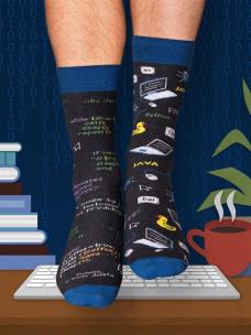 Opakowanie Skarpety długie Programista 41-46