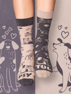 Skarpety długie Psytul 39-42. Wydawca: Nadwyraz. Multiszop.pl Opakowanie Skarpety długie Psytul 39-42