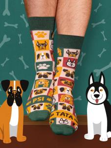 Opakowanie Skarpety Psi tata 41-46