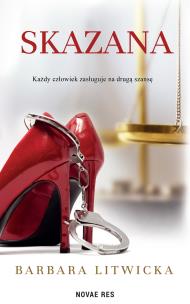 Skazana. Autor: Litwicka Barbara. Multiszop.pl Okładka książki Skazana