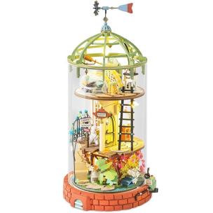 Składany Model LED w Akrylowej Tubie - Strych. Wydawca: Nice Idea. Multiszop.pl Opakowanie Składany Model LED w Akrylowej Tubie - Strych