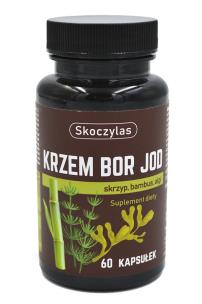 Zdjęcie produktu Skoczylas Krzem + bor + jod 60kaps