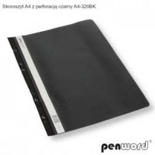 Opakowanie Skoroszyt A4 z perforacją czarny (20szt)