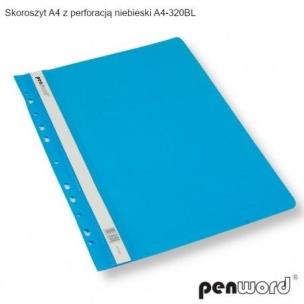 Opakowanie Skoroszyt A4 z perforacją niebieski (20szt)