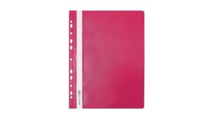 Opakowanie Skoroszyt twardy zawieszany PVC różowy (10szt)