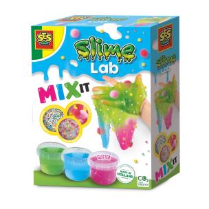 Slime Labo wymieszaj kolory. Wydawca: SES Creative. Multiszop.pl Opakowanie Slime Labo wymieszaj kolory