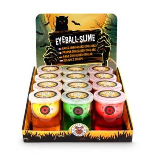 Slime z okiem świecący w ciemności Zombie Zone 1szt.mix. Wydawca: TRENDHAUS. Multiszop.pl Opakowanie Slime z okiem świecący w ciemności Zombie Zone 1szt.mix