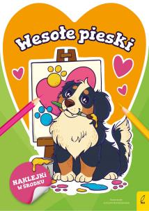 Okładka książki Słodkie zwierzaki. Wesołe pieski