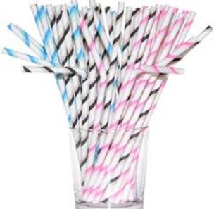 Opakowanie Słomki papierowe łamane 12szt