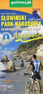 Okładka książki Słowiński Park Narodowy 1: 40 000 mapa 2024