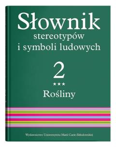 Okładka książki Słownik stereotypów i symboli ludowych t.2, z.III