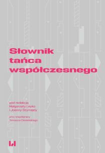 Okładka książki Słownik tańca współczesnego