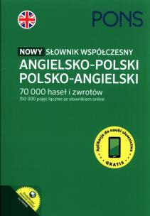 Okładka książki Słownik współczesny ang-pol, pol-ang PONS