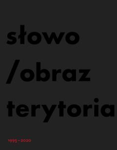 Okładka książki słowo/obraz terytoria. Autoportret wydawnictwa