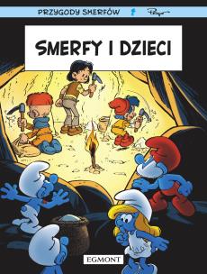 Smerfy i dzieci. Autor: Miguel Díaz, Alain Jost. Multiszop.pl Okładka książki Smerfy i dzieci
