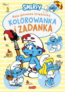 Okładka książki Smerfy. Moja pierwsza książeczka. Kolorowanka i zadanka
