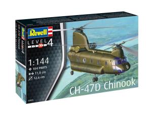 Śmigłowiec CH-47D Chinook. Wydawca: Revell. Multiszop.pl Opakowanie Śmigłowiec CH-47D Chinook
