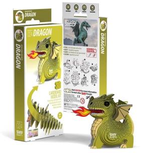 Opakowanie Smok Eugy. Eko Układanka 3D