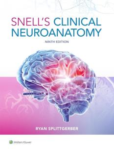 Okładka książki Snell's Clinical Neuroanatomy 9e