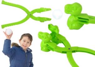 Opakowanie Śnieżkomat maszynka do kulek dinozaur zielony