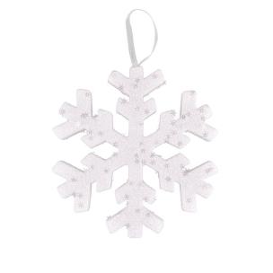 Opakowanie Śnieżynka lśniąca 20cm