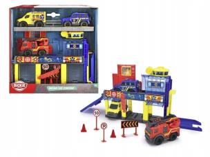 SOS Mini Stacja ratownicza + 3 pojazdy. Wydawca: Dickie Toys. Multiszop.pl Opakowanie SOS Mini Stacja ratownicza + 3 pojazdy