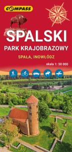 Okładka książki Spalski Park Krajobrazowy 1:50 000