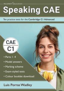 Okładka książki Speaking CAE Ten Practice Cambridge C1