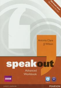 Okładka książki Speakout Advanced Workbook + CD
