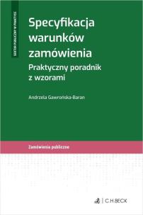 Okładka książki Specyfikacja warunków zamówienia