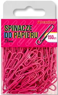 Spinacze do papieru Penmate Różowe 28 mm TT8315. Wydawca: Penmate. Multiszop.pl Opakowanie Spinacze do papieru Penmate Różowe 28 mm TT8315