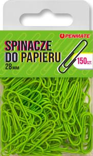 Spinacze do papieru Penmate Zielone 28 mm TT8319. Wydawca: Penmate. Multiszop.pl Opakowanie Spinacze do papieru Penmate Zielone 28 mm TT8319