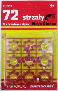 Spłonki do pistoletów. Wydawca: Macyszyn Toys. Multiszop.pl Opakowanie Spłonki do pistoletów