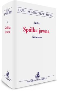 Okładka książki Spółka jawna. Komentarz
