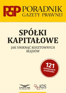 Okładka książki Spółki kapitałowe. Jak uniknąć kosztownych błędów