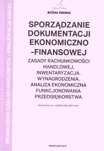 Okładka książki Sporządzanie dokumentacji ekonomiczno.. KW. HAN.02