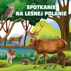 Spotkanie na leśnej polanie - uszkodzone. Autor: Opracowanie zbiorowe. Multiszop.pl Okładka książki Spotkanie na leśnej polanie - uszkodzone