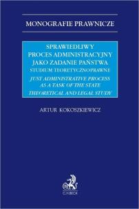 Okładka książki Sprawiedliwy proces administracyjny...