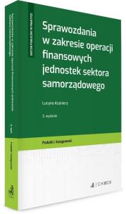 Okładka książki Sprawozdania w zakresie operacji finansowych...