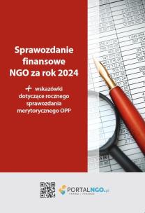 Okładka książki Sprawozdanie finansowe NGO za rok 2024