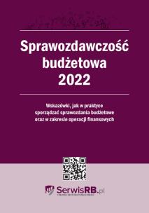 Okładka książki Sprawozdawczość budżetowa 2022