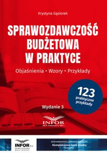 Okładka książki Sprawozdawczość budżetowa w praktyce